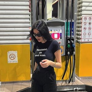 Narcissist. oh and icon Baby Tee as seen on the Wizard Liz